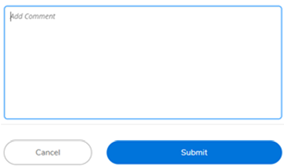 Add details regarding your request, and then click submit