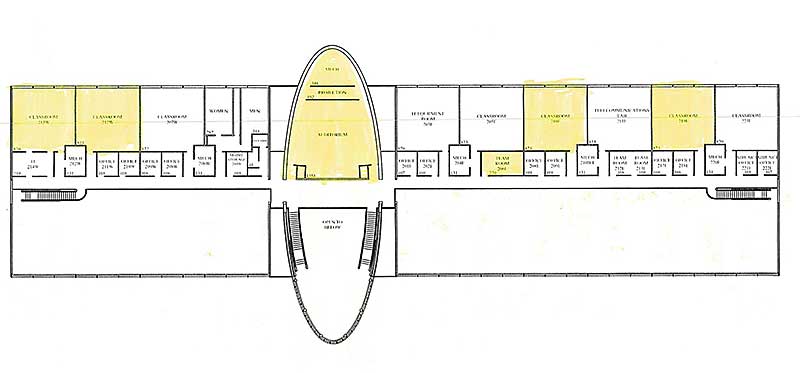 DMACC West Campus Second Floor