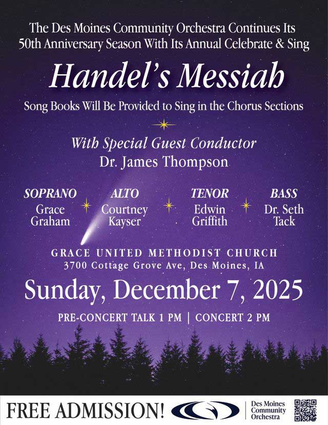 Handel's Messiah Performance Poster Handel's Messiah Performance Poster