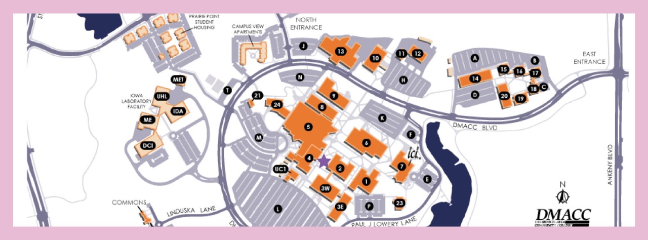 Ankeny Campus Map