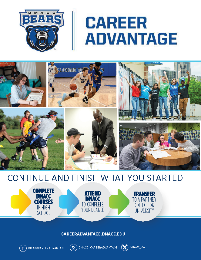Complete Your Degree at DMACC Career Advantage Brochure Complete Your Degree at DMACC Career Advantage Brochure